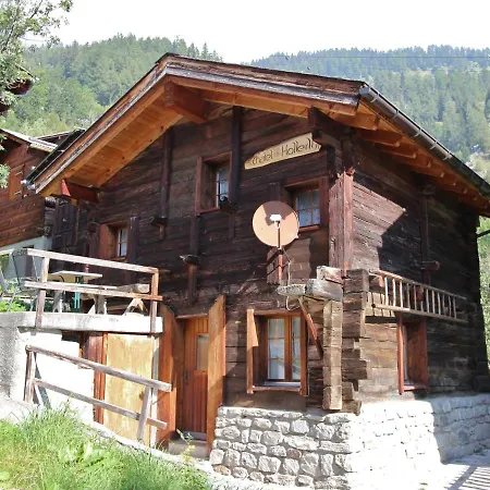 Wooden Chalet In Near The Aletsch Arena Betten