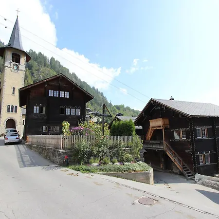 Wooden In Near The Aletsch Arena