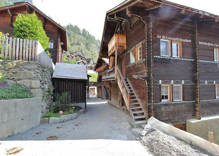 Wooden In Near The Aletsch Arena Domek alpejski *