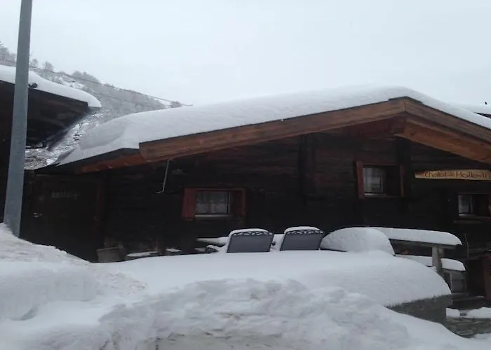 Wooden In Near The Aletsch Arena *